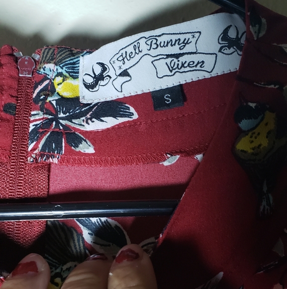 Hell Bunny Birdie Casual Sundress - Picture 3 of 7